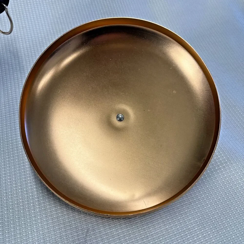 Vintage Wear Ever Aluminum Hallite 7.5 in 2.5 Qt Pot w Copper lid model 2102 1/2